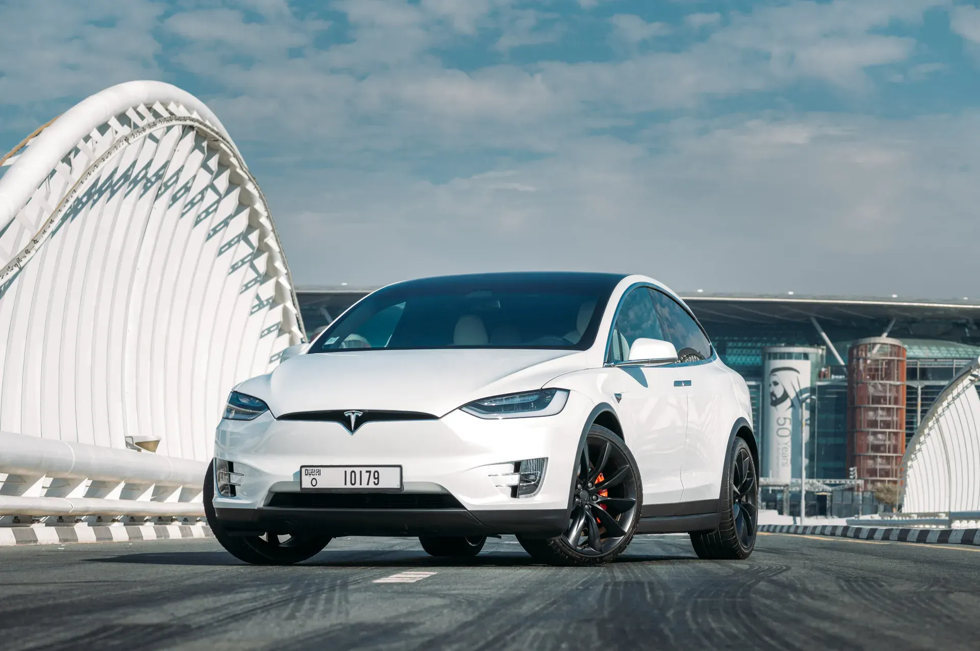 Tesla Model X available for lease in the UAE